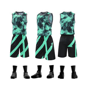 Vêtements de sport en gros, uniformes de basket-ball, vêtements de sport par sublimation, uniformes de basket-ball légers et respirants au design personnalisé - Product Image 4