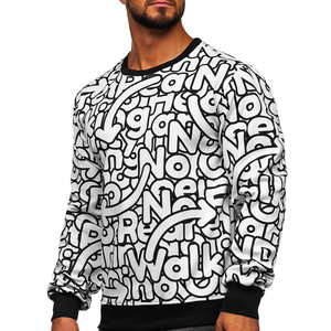 Sudadera deportiva personalizada para mujer, suéteres transpirables de poliéster para hombre de 260gsm, ropa de gimnasio - Product Image 3