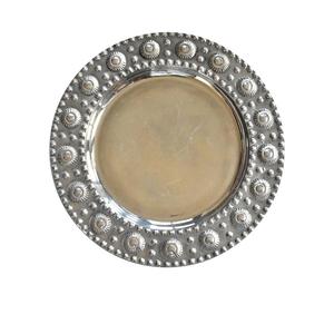 Assiette de service décorative de table en mosaïque en acier inoxydable pour servir des fruits Qualité supérieure Home Kitchen Catering Used - Product Image 5