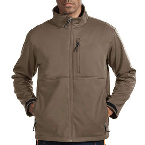 Hiking <b>Soft</b> <b>Shell</b> <b>Jacket</b> <b>Men</b> Outdoor Performance Wear For Adventure Activities Wholesale OEM Bulk Supply - Product Image 3