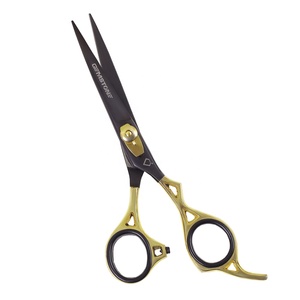 กรรไกรตัดผมมืออาชีพสำหรับคนถนัดขวา 32 ฟัน ทำจากเหล็กกล้าไร้สนิม 9CR13 ใบมีดคม สำหรับร้านเสริมสวย ช่างตัดผม ใช้สำหรับซอยและตัดแต่งทรงผม - Product Image 4