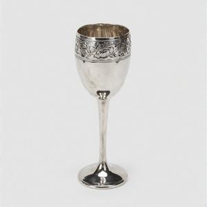 SoulGoblet Verre à vin de communion en laiton antique Gobelet vintage fabriqué à la main pour les cérémonies spirituelles de l'église Décorations de Noël - Product Image 4