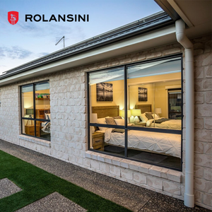 <span class=keywords><strong>Fenêtre</strong></span> <span class=keywords><strong>coulissante</strong></span> <span class=keywords><strong>horizontale</strong></span> minimaliste moderne, robuste, pour balcon d'appartement, cuisine, patio, grande vue <span class=keywords><strong>panoramique</strong></span>, gain de place - Product Image 1