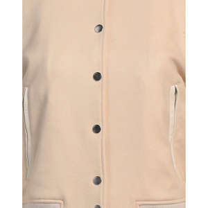 Chaqueta Universitaria de Lana de Alta Calidad para Mujer, Corte Corto, Ajuste Cuadrado, Cuello Redondo, Acolchada, Bordada, Transpirable, Ecológica, Rápida 2026 - Product Image 6