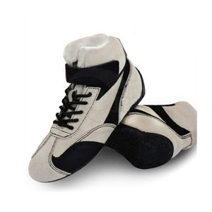 Chaussures de course automobile OEM avec semelle intérieure en caoutchouc confortable Ignifuge à bas prix pour unisexe grande taille utilisation de la saison d'hiver en usine - Product Image 4