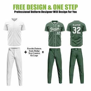 Uniformes de baseball sublimés personnalisés de haute qualité Maillots d'équipe respirants pour jeunes joueurs adultes Prix de gros Commandes en gros - Product Image 2