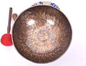 Cuenco Tibetano Hecho a Mano con Sonido de Luna Llena - Tamaño Grande (6-18 Pulgadas) - Ideal para Sanación, Yoga y Equilibrio de Chakras - Product Image 3