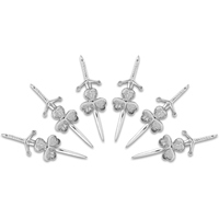 Escoceses Celtas Highland Kilt Pin Latón, Plata, Bronce Kilt Pin Highland Scottish Kilt Accesorio