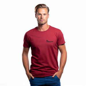 Camiseta Personalizada de 250 g/m², Transpirable, de Tela Ligera, al por Mayor, Camiseta Nueva para Hombre al por Mayor - Product Image 5