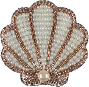 Ensemble de 4 sous-verres en verre perlé faits à la main, au choix, design écologique, motif floral, décoration d'intérieur - Product Image 2