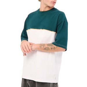 เสื้อยืดสตรีทแวร์ OEM ขายส่งแบบแผง ขายดี ปี 2026 ดีไซน์ใหม่ เสื้อยืดคอกลมลำลอง เสื้อยืดผู้ชาย ลดราคา - Product Image 5