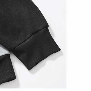 Sweats à capuche slim pour hommes 100% coton Mélange polyester/coton Polaire Écologique Vêtements de sport d'hiver Uni - Product Image 3