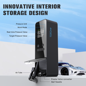 Compresor de Aire Digital para Neumáticos, Bomba de Aire Recargable para Ruedas, Inflador de Neumáticos Inalámbrico Portátil para Neumáticos de Automóvil - Product Image 4