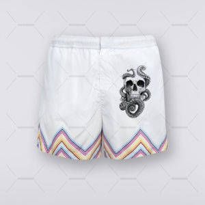 Maillot de bain imprimé par sublimation avec logo Maillot de bain pour homme Short de bain personnalisé de fitness Short de plage pour homme - Product Image 5