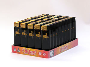 Briquet à gaz Cricket en plastique de qualité supérieure / Briquet Cricket jetable avec logo personnalisé / Briquets Cricket rechargeables à vendre - Product Image 6