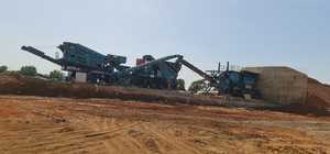 60-80 TPH Mobile Jaw, cone, และ vsi Crusher Plant | ระบบบดมือถือสามแชสซี