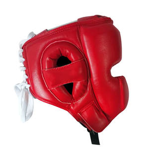Protector de cabeza de cuero duradero de alta calidad Nuevo estilo Último diseño Equipo de cascos de boxeo de bajo precio - Product Image 2