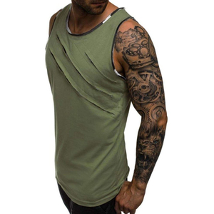 Workout Wear Custom Made Gym <b>Singlet</b> Tank Top <b>For</b> <b>Men</b> Gym Clothing <b>Men's</b> Breathable And Comfortable Gym <b>Singlets</b> - Product Image 6