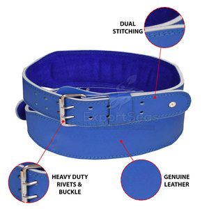 Ceinture d'haltérophilie ajustable de conception personnalisée Ceinture de gymnastique pour adultes - Product Image 3