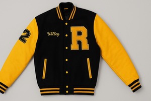 Veste universitaire brodée personnalisée en gros Logos OEM/ODM en laine et cuir pour les écoles et les équipes Commande en gros pour les équipes scolaires - Product Image 6