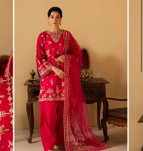 Dames de concepteur élégantes du fournisseur d'usine directe Salwar Kameez bonne qualité robe de pelouse décontractée 2025 Desgin Collection mère - Product Image 4