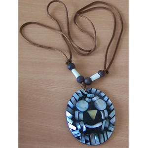 Joyería de Conchas Marinas, Collar de Mosaico de Conchas Estilo Bohemio, Cuentas Geométricas para Regalos - Product Image 1