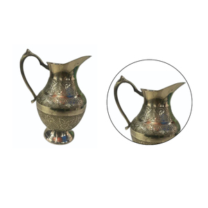Venta caliente de jarra de latón, jarra para servir agua, jarra para servir de peso ligero de grado de calidad con asa disponible a bajo precio - Product Image 3