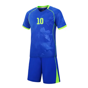 Uniforme de fútbol de poliéster de alta calidad personalizado para hombre, camiseta de fútbol impresa, camisetas MOQ bajas, Tops con técnica de sublimación de nombre - Product Image 1