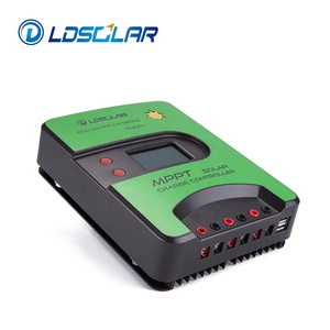 Cho ldsolar MPPT năng lượng mặt trời CHARGE <span class=keywords><strong>CONTROLLER</strong></span> 12V 24V 20A cho cắm trại pin Lithium ion tối ưu hóa cho hiệu quả - Product Image 1