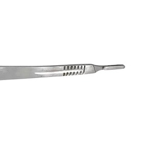 Manche de scalpel chirurgical en acier inoxydable, instrument médical réutilisable, instrument de coupe pour chirurgie orthopédique vétérinaire - Product Image 2