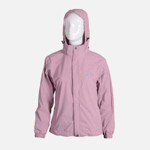 Tokma dames veste imperméable Soft Shell Polyester rempli coupe-vent coupe-vent Style décontracté et ample pour la saison de remise en forme d'automne - Product Image 1