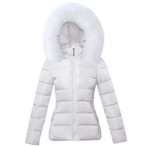 Veste matelassée personnalisée pour hommes Manteau d'hiver en cuir imperméable de haute qualité Capuche de mouton Fermeture à glissière Lavé - Product Image 2