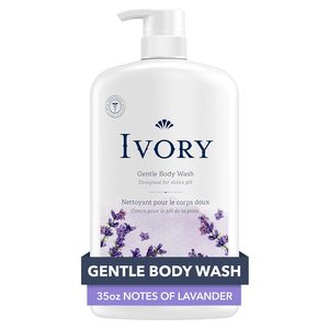 Gel de Baño Corporal Ivory, Hidratante, Nutritivo, Revitalizante para la Piel, Fórmula Suave con Manteca de Karité para Mujeres Adultas, Sin Colorantes, Textura Espesa - Product Image 2