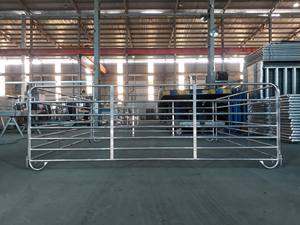 Paneles de ganado galvanizados/Paneles de valla de ganado portátiles y paneles de puesto de caballos a la venta - Product Image 6