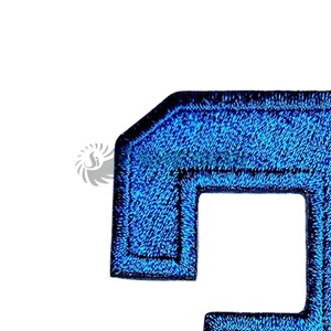 Parches de chenilla tejidos de tela personalizados, insignias de ropa bordadas para ropa de calle, parches de tamaño personalizado bordados al por mayor - Product Image 3