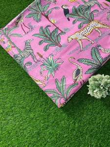 เสื้อคลุมอาบน้ำทรงหลวมพิมพ์ลายป่าสำหรับผู้หญิงชุดคลุมอาบน้ำแบบ caftan ทำจากผ้าร่อนเร่น้ำหนักเบาสำหรับเด็กผู้หญิงและงานฝีมือของเด็ก - Product Image 6