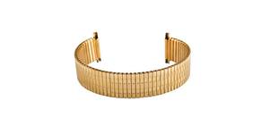 Montre GD631 avec bracelet en métal de luxe unisexe en acier inoxydable doré, respirante, étanche, avec logo personnalisé, bracelet souple, léger, durable et confortable - Product Image 4