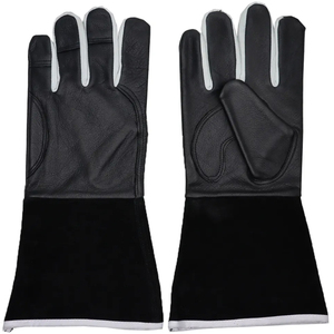 Guantes de Soldadura TIG Resistentes al Calor, Guantes de Trabajo de Cuero Protector, Guantes de Seguridad Industriales Resistentes a las Llamas y de Alta Resistencia - Product Image 6
