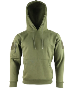 Sudadera con capucha de entrenamiento de invierno al por mayor sudaderas con capucha de algodón verde oliva bolsillos de canguro logotipo personalizado soporte táctico sudaderas con capucha - Product Image 1