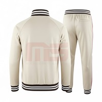 Ensemble de survêtement uni pour homme, tenue de jogging décontractée, ensemble 2 pièces pour adultes, survêtement élégant, survêtement de sport