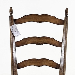Chaises de meubles no 1060 en bois massif pour une utilisation en intérieur avec des pieds solides et un dossier solide, design minimaliste - Product Image 1