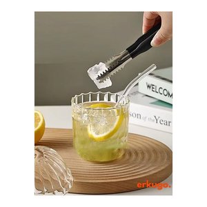 Juego de Vasos de Vidrio Transparente Resistentes al Calor con Pajita, 450 ml - Product Image 2