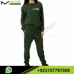 OEM Wholesale Fitted <b>Sweat</b> suit 2 Piece Custom Sport Jogging Suits Plain Women Sportswear Tracksuit - Product Image 3