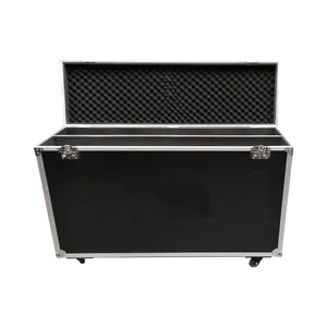 Mallette de transport en aluminium multicolore de haute qualité mallette à outils en aluminium mallette de vol sur mesure couleur bleue et orange - Product Image 6