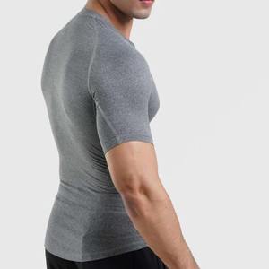 Camisas de compresión sin mangas Ropa de entrenamiento Camiseta sin mangas personalizada Hombres Gimnasio Activewear - Product Image 6