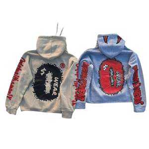 Sudaderas de invierno de algodón 100% pesado para hombre con Sudadera con capucha y sudadera con estampado de logotipo personalizado - Product Image 2