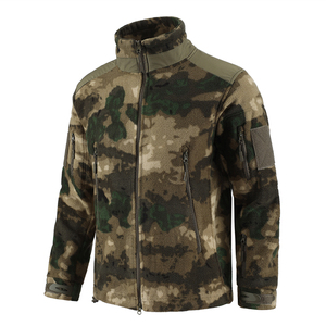 Chaqueta de lana térmica de invierno táctica para hombre ESDY, abrigo con capucha de carcasa suave para deportes al aire libre, senderismo, chaquetas OEM para hombre, chaqueta para hombre - Product Image 5