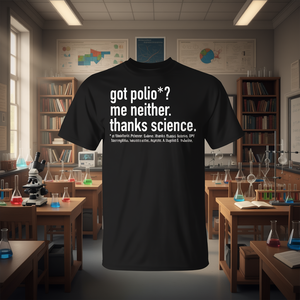Les vaccins fonctionnent grâce à la science, t-shirt pour étudiants en épidémiologie, cadeau pour professeur - Product Image 3