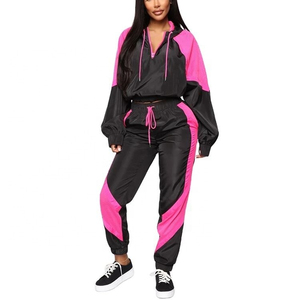 Conjunto Deportivo Personalizado para Mujer, Chaqueta y Pantalones Cortos, Traje de Dos Piezas con Cremallera, Chaqueta Cortavientos de Poliéster, Conjunto Deportivo Corto 2026 - Product Image 4