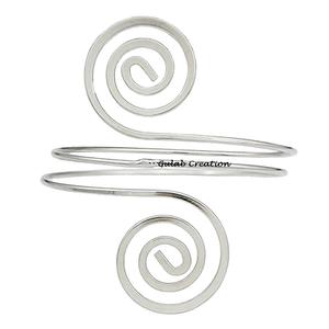 Pulsera de Metal con Flores Talladas Huecas para Mujer, Brazalete Ajustable, Joyería Coleccionable de Arte Moderno, Venta Al por Mayor - Product Image 1